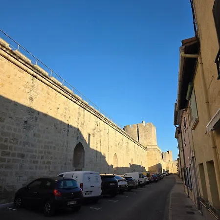 Maison Des Remparts Intra-muros Spacieuse Patio Avec Bassin Wifi Parking Gratuit Daire Aigues-Mortes