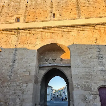 Maison Des Remparts Intra-muros Spacieuse Patio Avec Bassin Wifi Parking Gratuit Aigues-Mortes