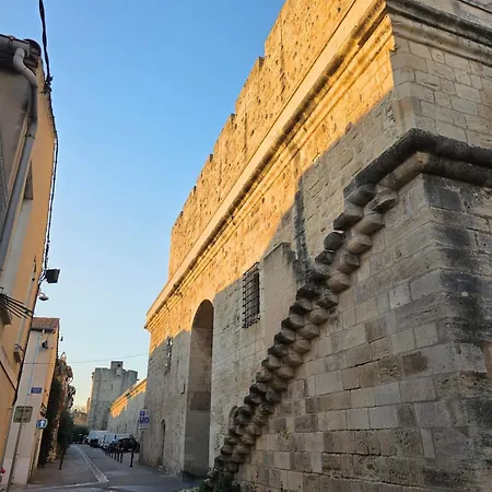 Maison Des Remparts Intra-muros Spacieuse Patio Avec Bassin Wifi Parking Gratuit * Aigues-Mortes