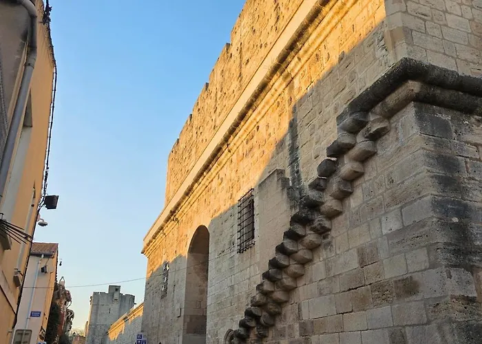 Maison Des Remparts Intra-muros Spacieuse Patio Avec Bassin Wifi Parking Gratuit * Aigues-Mortes